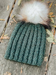 Crossvine Cable Beanie Pattern