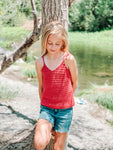 CHILD Ripple Tie Tank Top Pattern