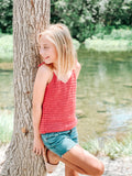 CHILD Ripple Tie Tank Top Pattern